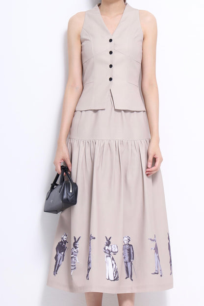 Alice V-Neck Tailored Vest