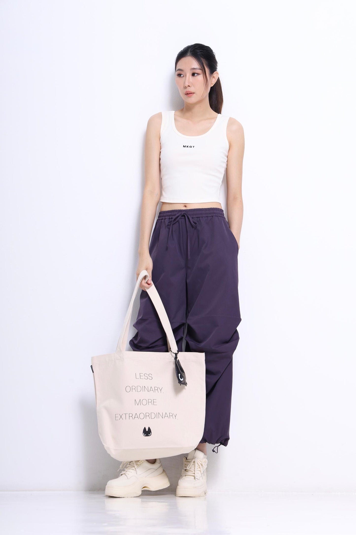 Omo Pleated Cargo Pants
