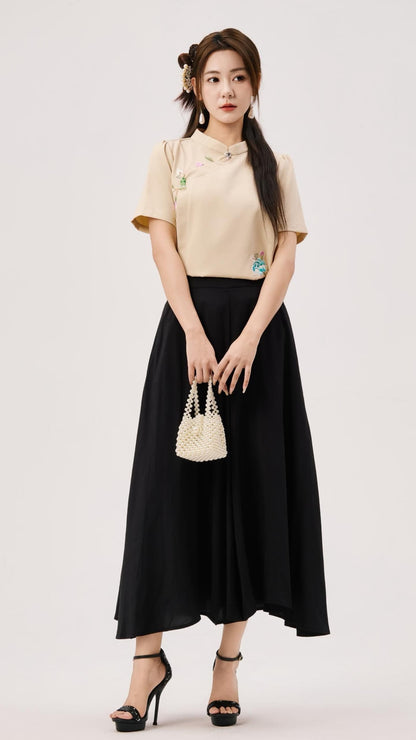 Ziri Tencel Wide Legged Culottes