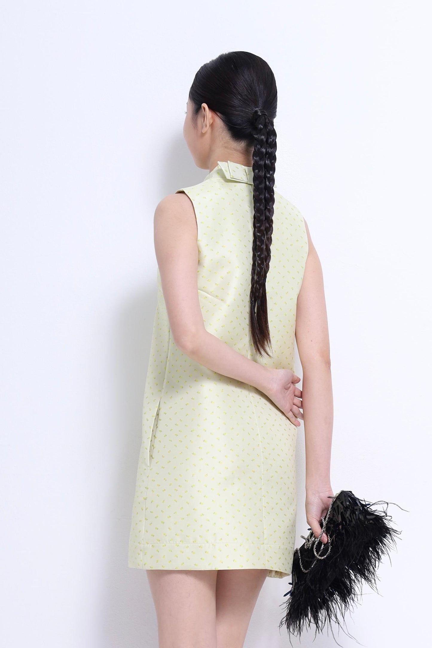 Xin Bow Babydoll Dress