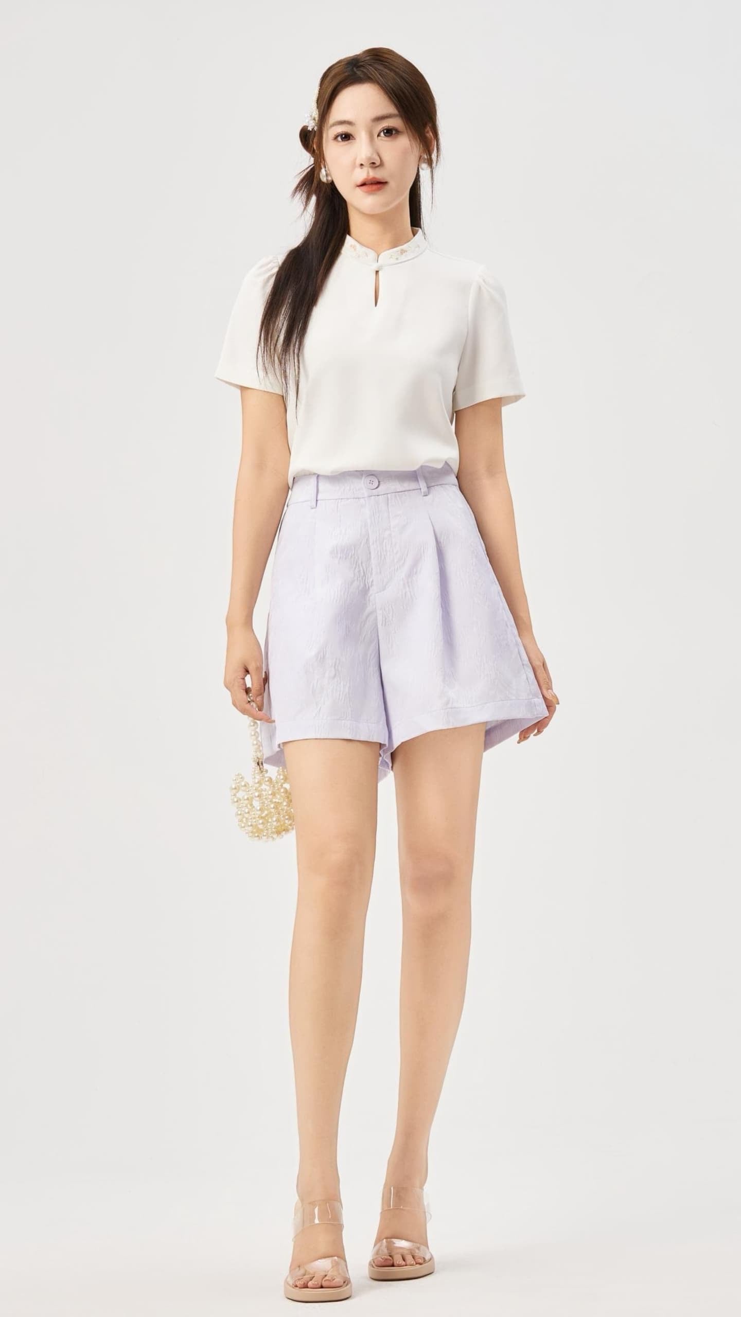 Su Oriental Embroidered Qipao Top