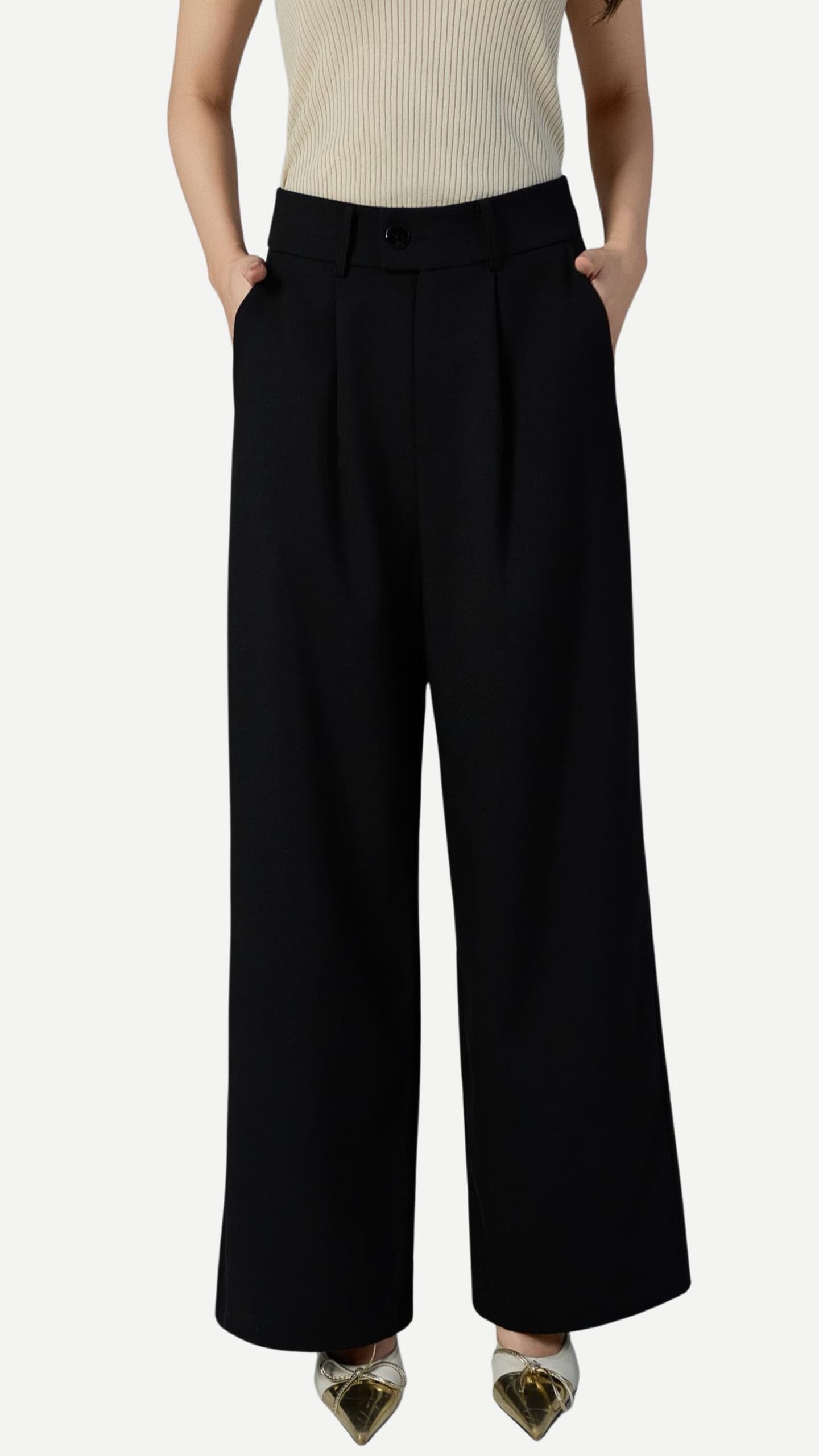Ziri Linen Wide Legged Pants