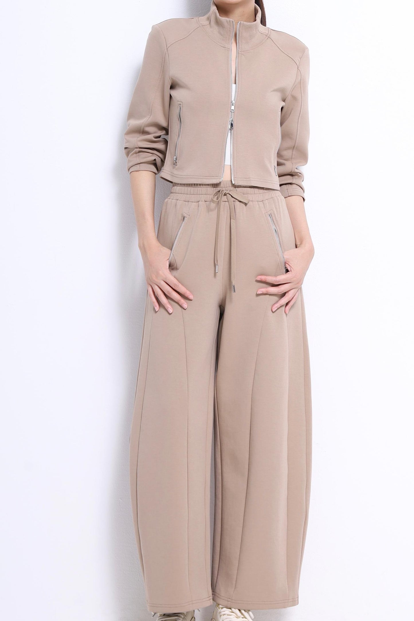 Zeya Barrel Track Pants