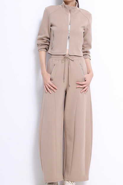 Zeya Barrel Track Pants