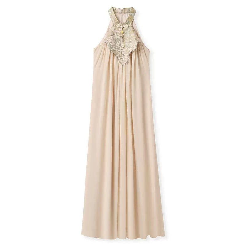 Ruyi Orient Halter Dress
