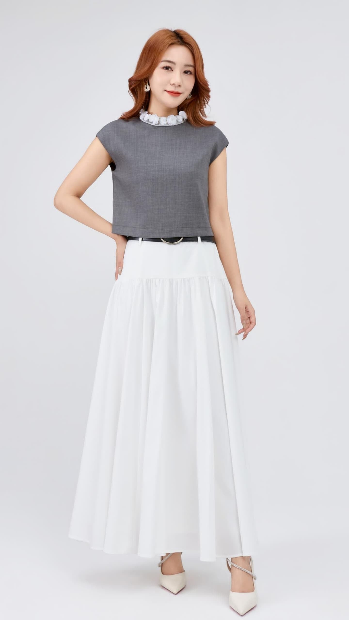 Ziri Tencel Maxi Skirt