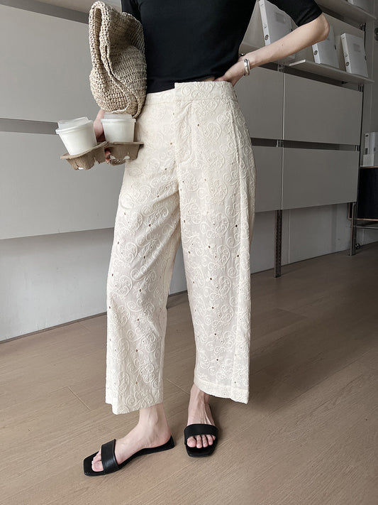 Gracetina Broderie Lace Pants