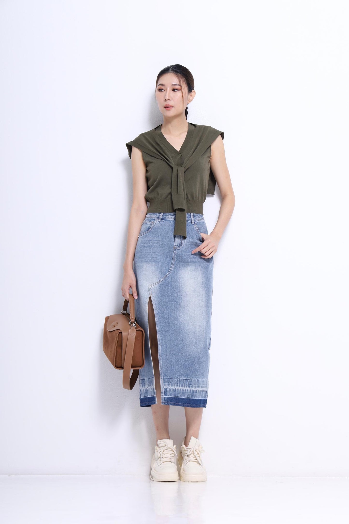 Josie 2 piece V-Neck Knit Vest