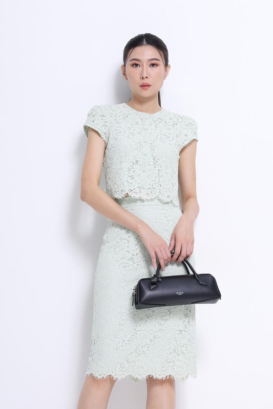 Stacey Lace Midi Skirt