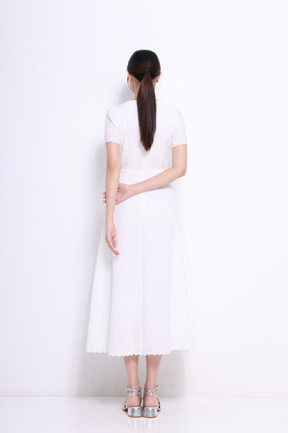 Nellie A-line Linen Dress