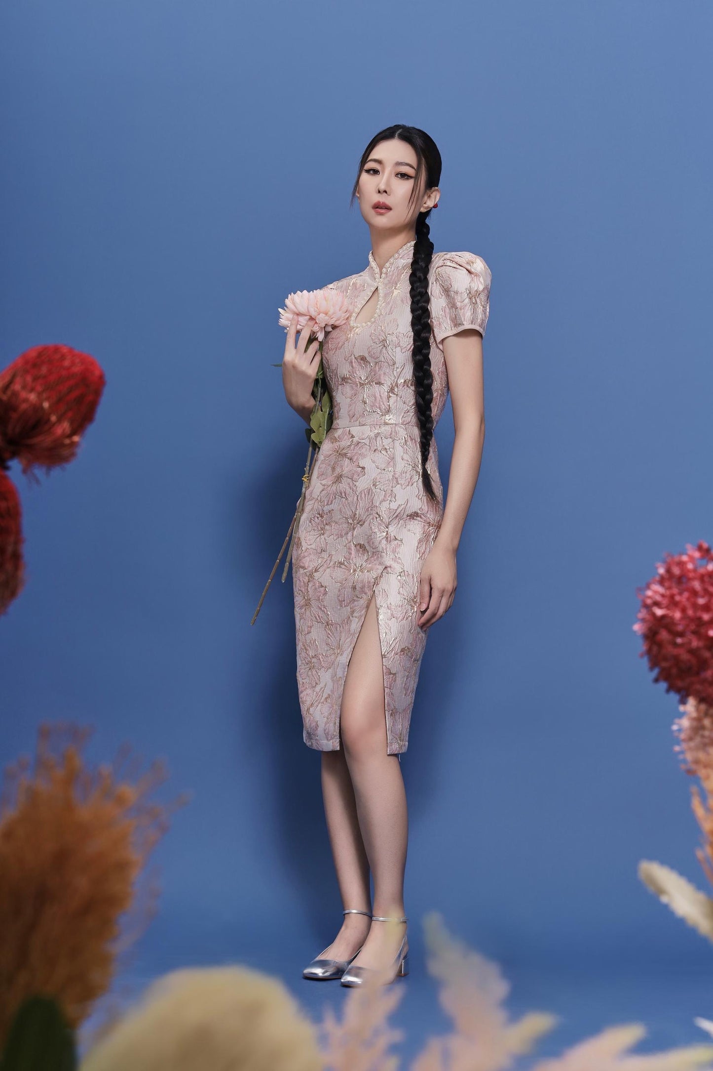 Ryu Orient Pearl Qipao Dress