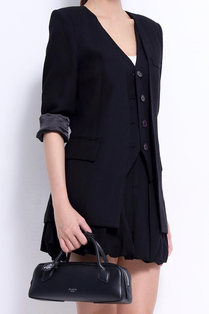 Bernice Bubble Hem Mini Skirt