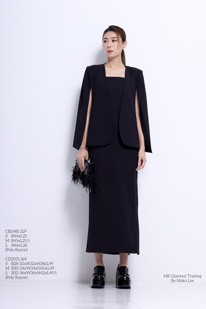 Jace Tailored Cape Blazer