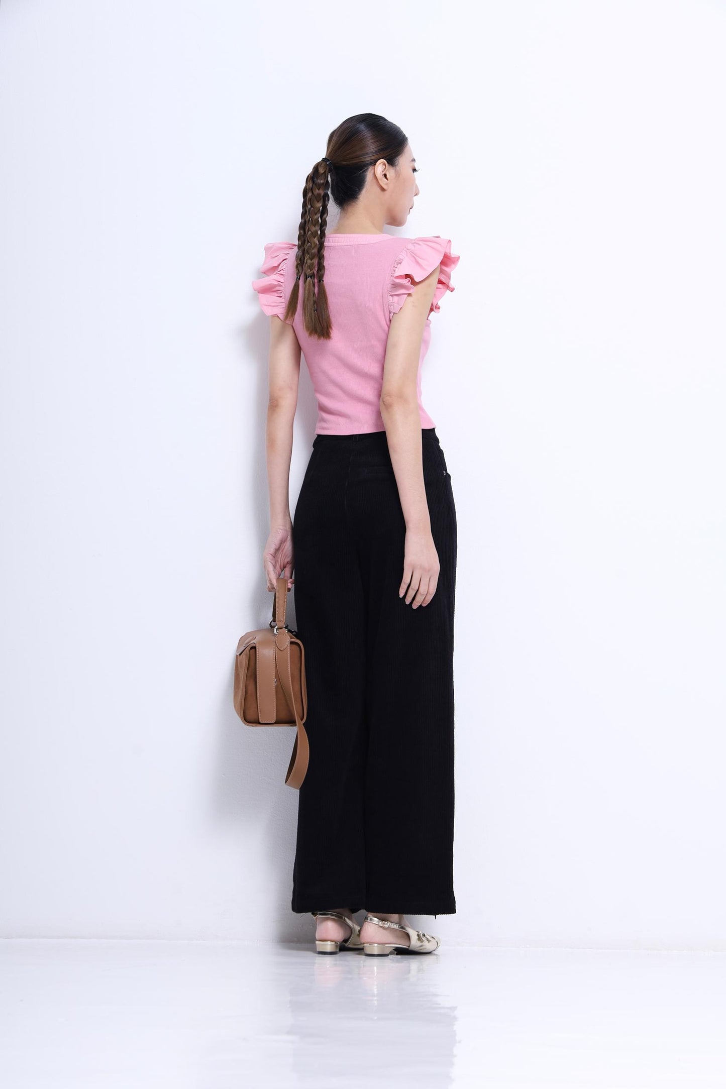Marianne Ruffles Sleeve Top