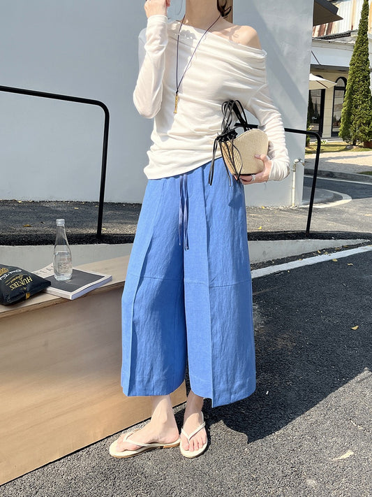 Gracetina Linen Culottes