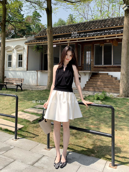 Yuri Lace V-Neck Knit Top