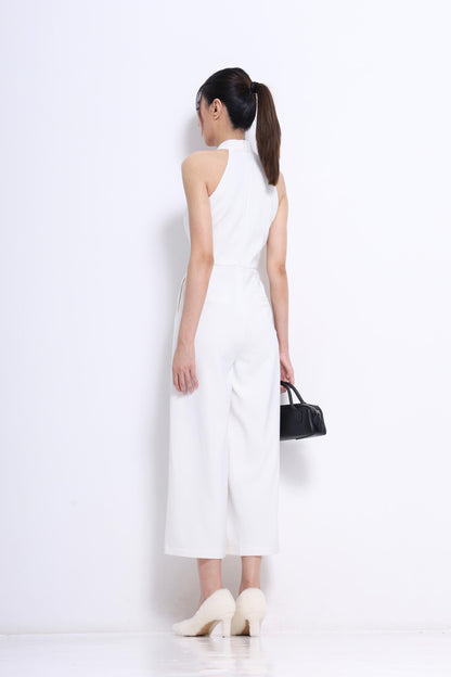 Vina V-Neck Jumpsuit