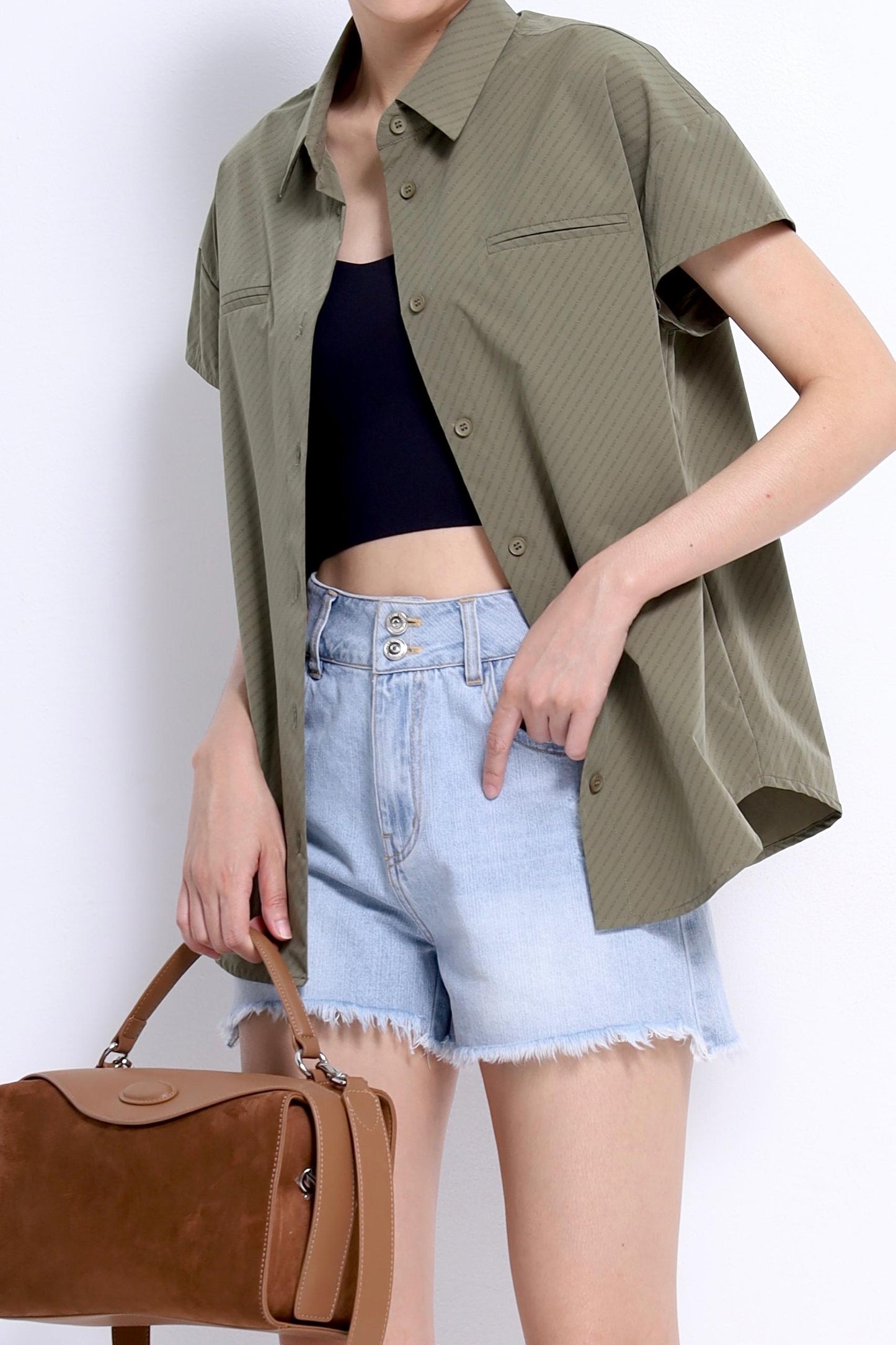 Riya Oversized Shirt with Pockets