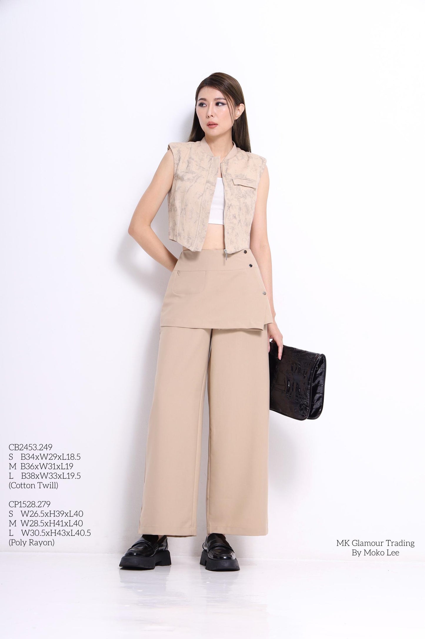 Nika Tailored Wide Legged Pants