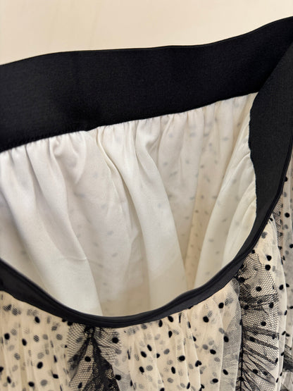 Faye Polka Dot Tulle Skirt
