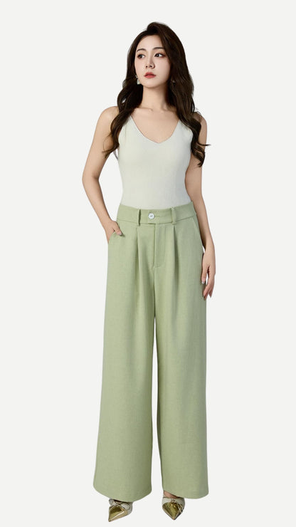 Ziri Linen Wide Legged Pants