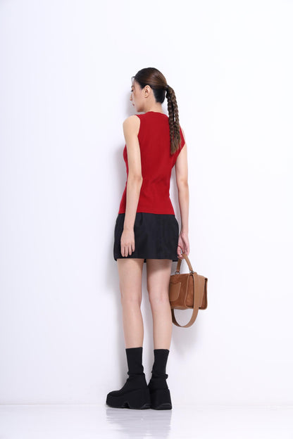 Claira V-Neck Knit Vest