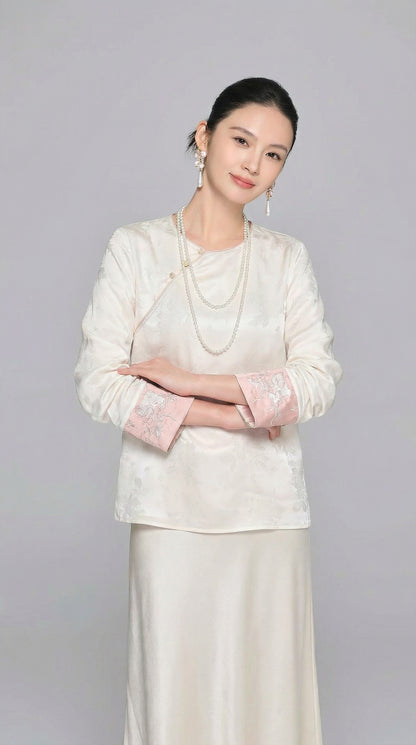 Sue Embroidered Orient Top
