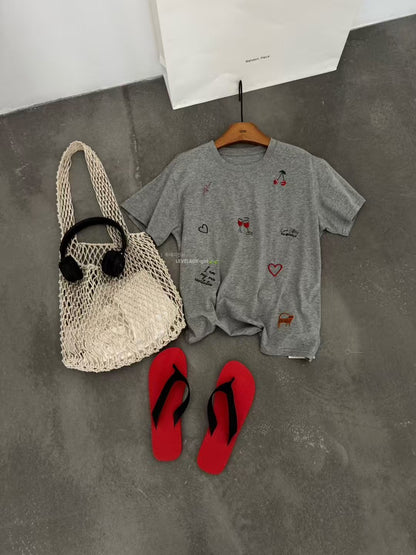 Love Yourself Embroidered Tee