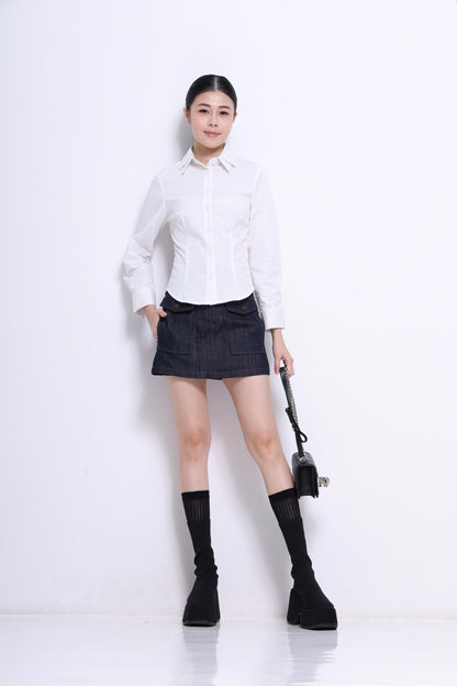 Sera Double Collar Shirt