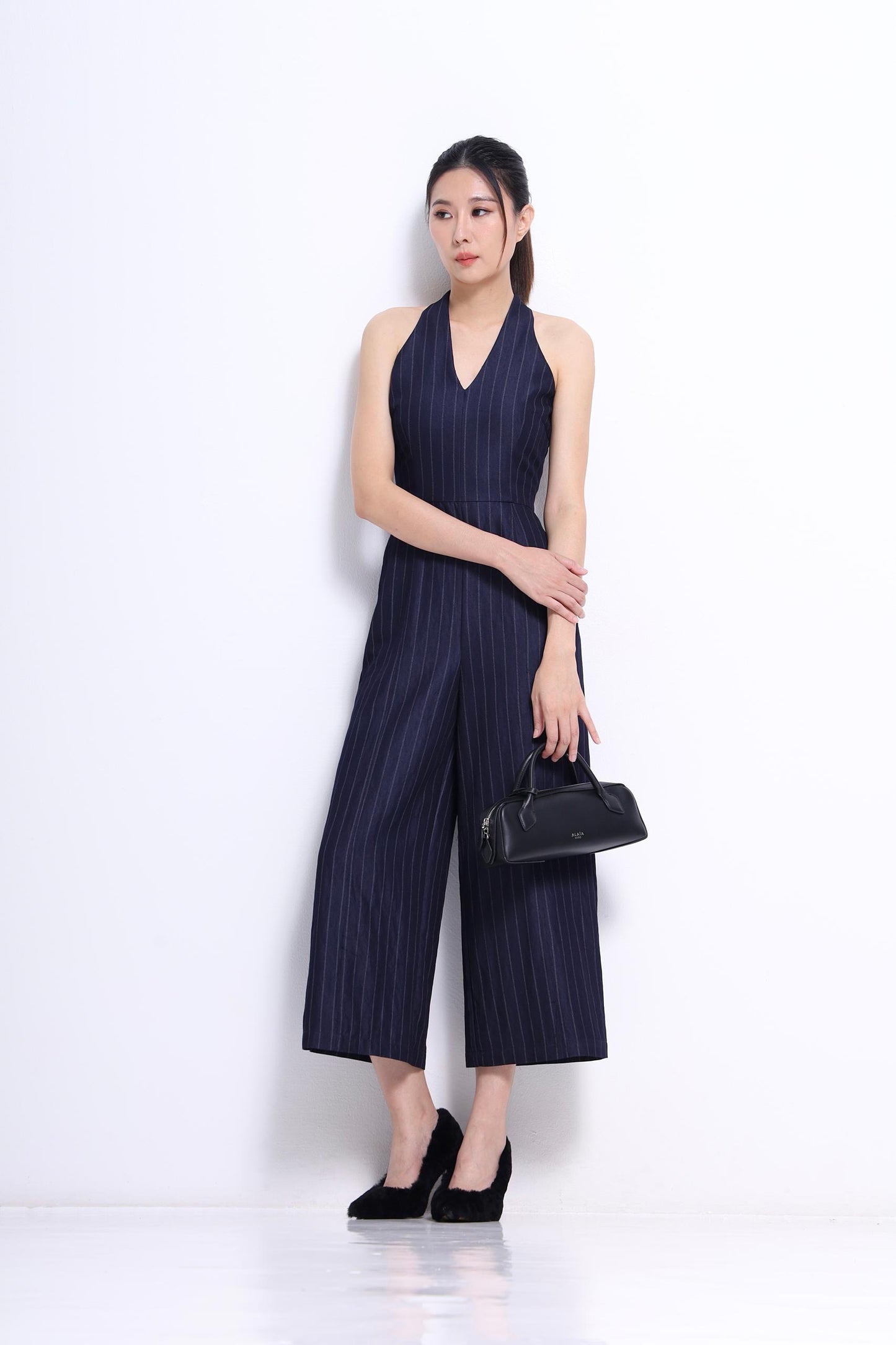 Vina V-Neck Jumpsuit