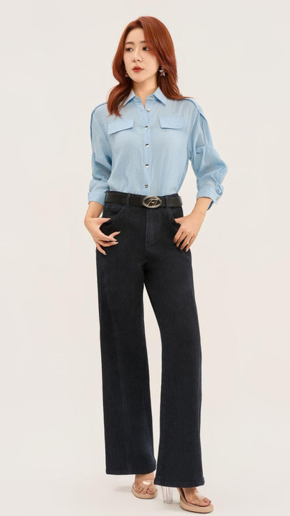 Ziri Straight Legged Denim Jeans