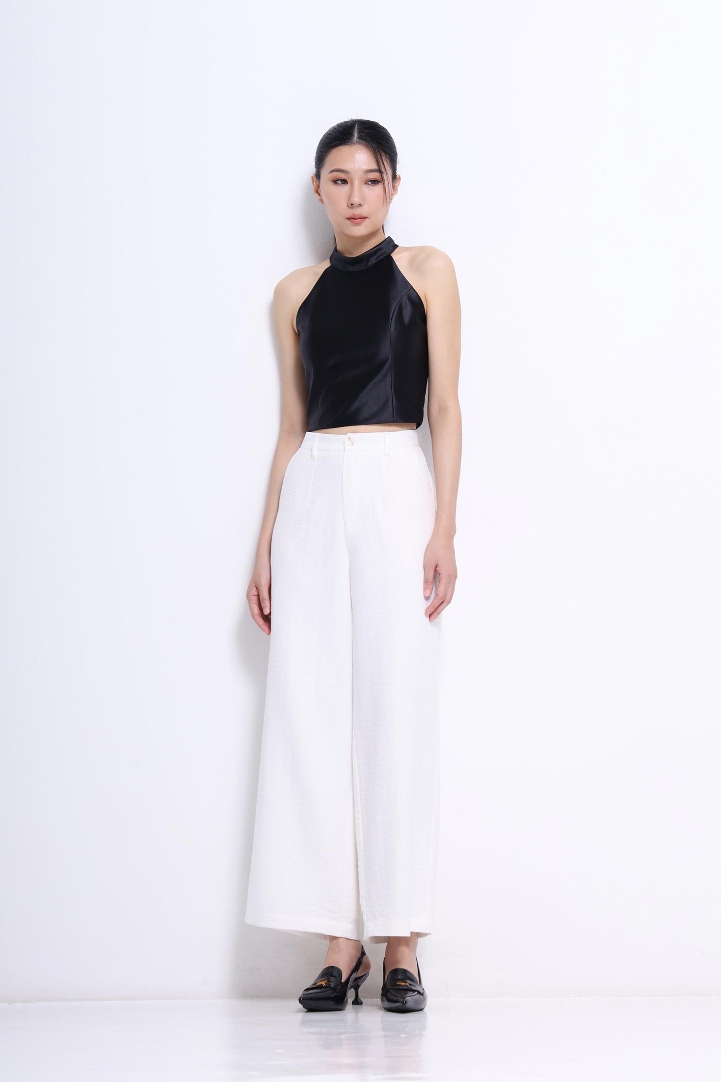 Veronica Linen Wide Legged Pants