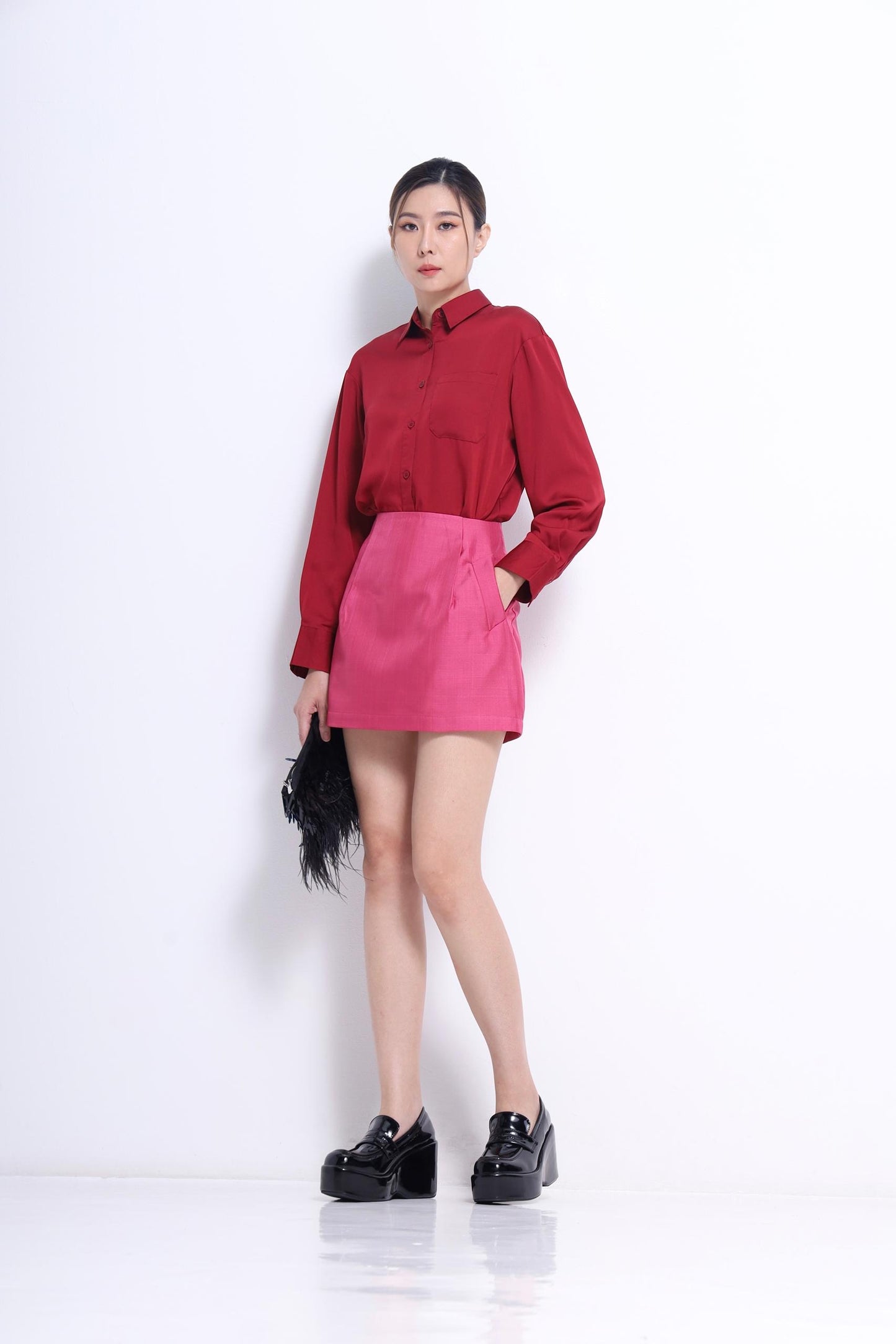 Venetia A-line Mini Skirt