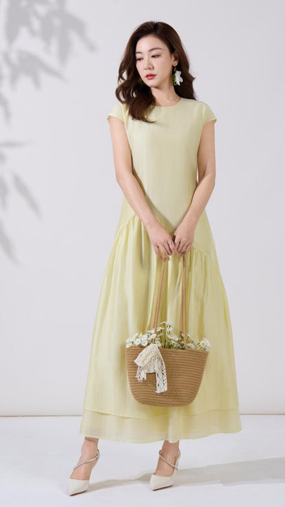 Ziri Tencel Loose Dress