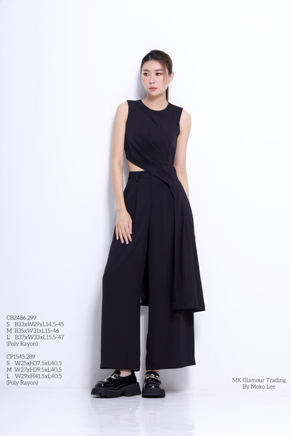 Zia Asymmetrical Low Hem Top