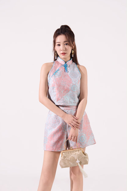 Lin Oriental Jacquard Shorts
