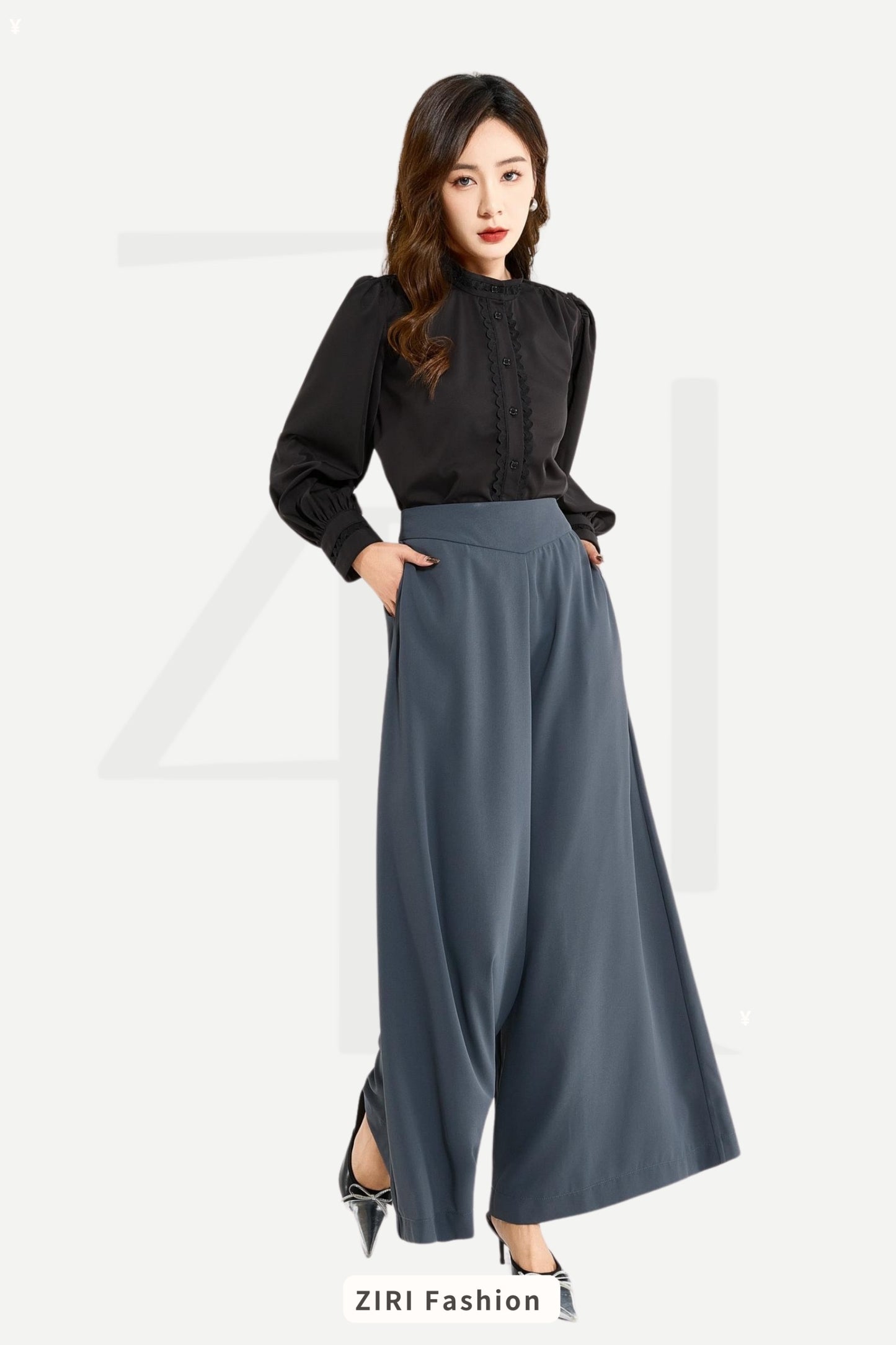 Ziri Wide Legged Pants