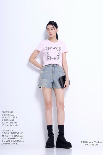 Belle 3D Printed Classic Tee