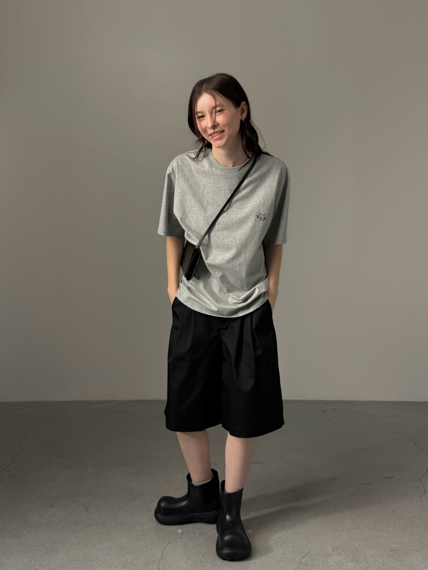 Kittie Print Oversized Tee