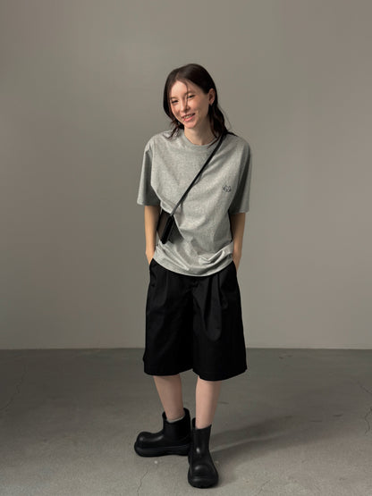 Kittie Print Oversized Tee