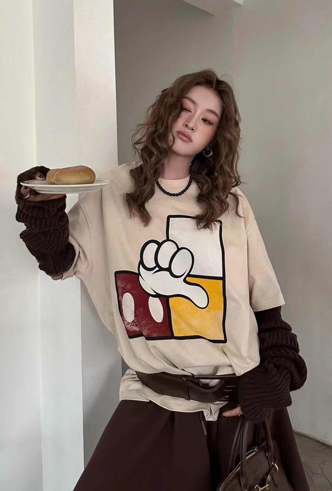 Mikey Tetris Oversized Tee