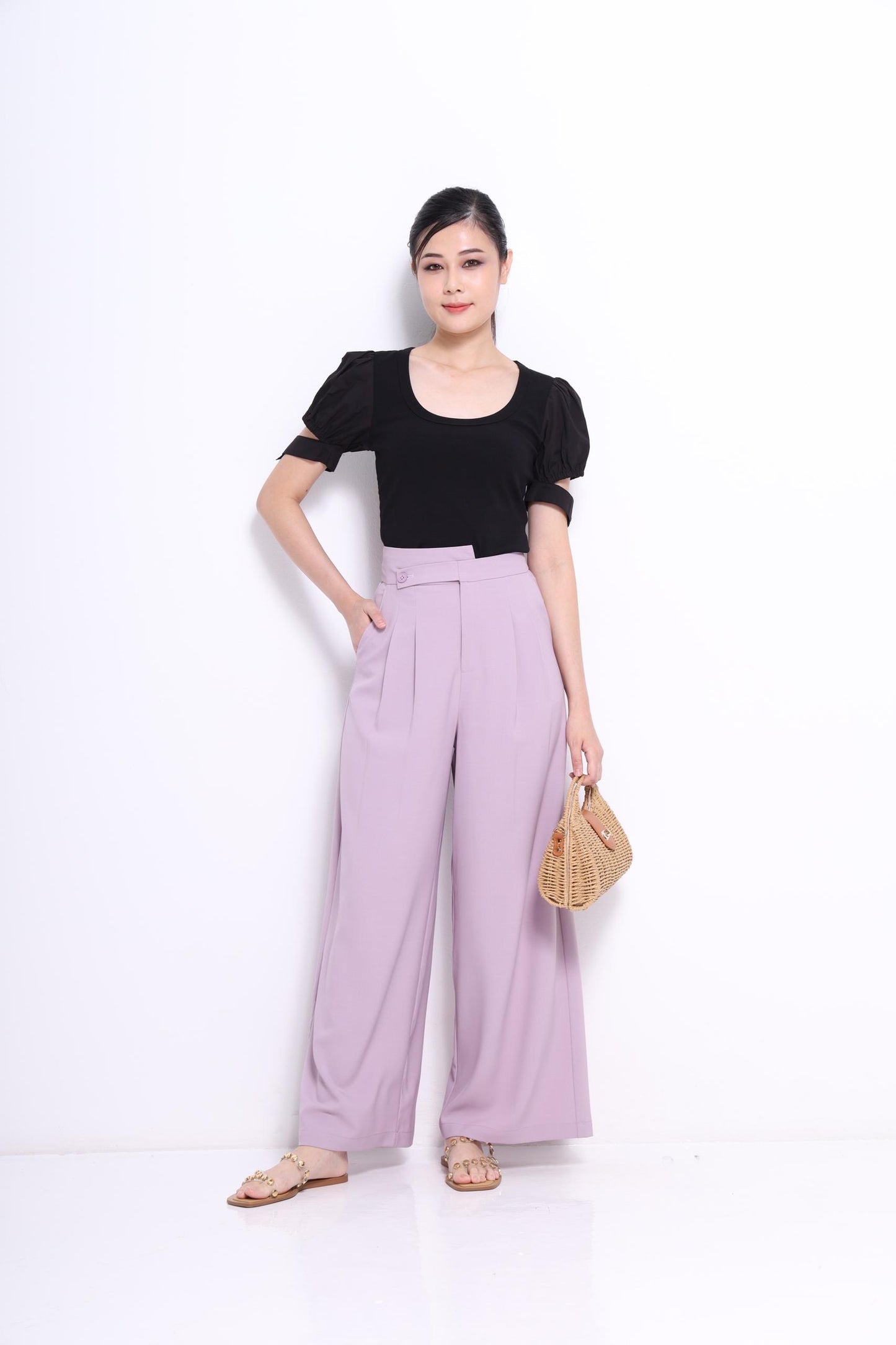 Marianne Tailored Straight Leg Pants