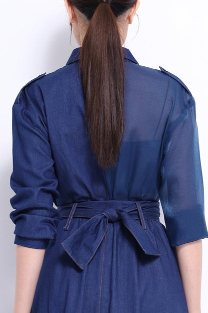 Jeon Denim Shirt Dress