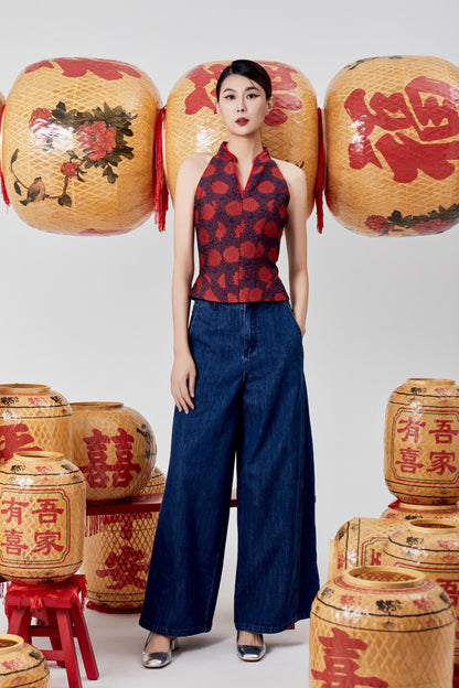 Mandy Wide Legged Denim Jeans