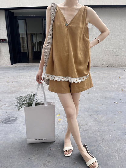 Zoe Bohemian Linen Setwear