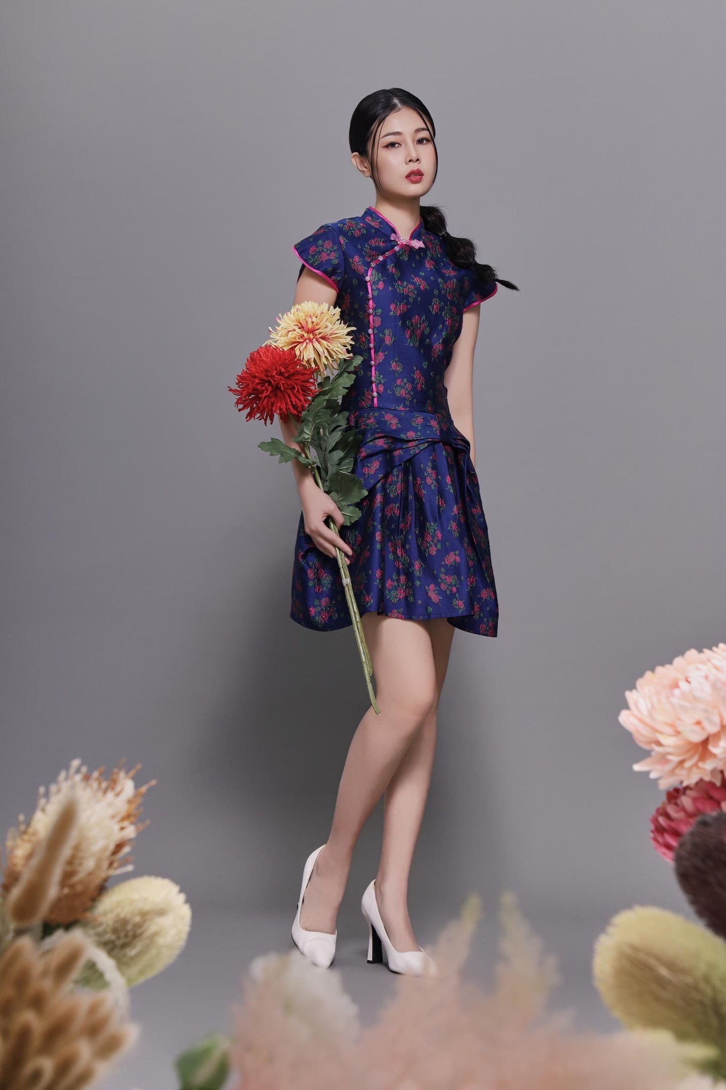 Yi A-line Qipao Dress
