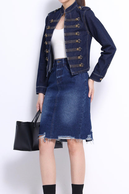 Maren Officer Denim Jacket