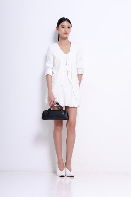 Bernice Bubble Hem Mini Skirt