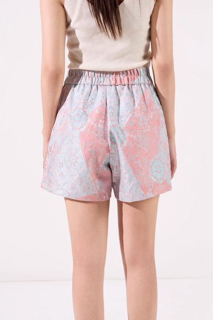 Lin Oriental Jacquard Shorts