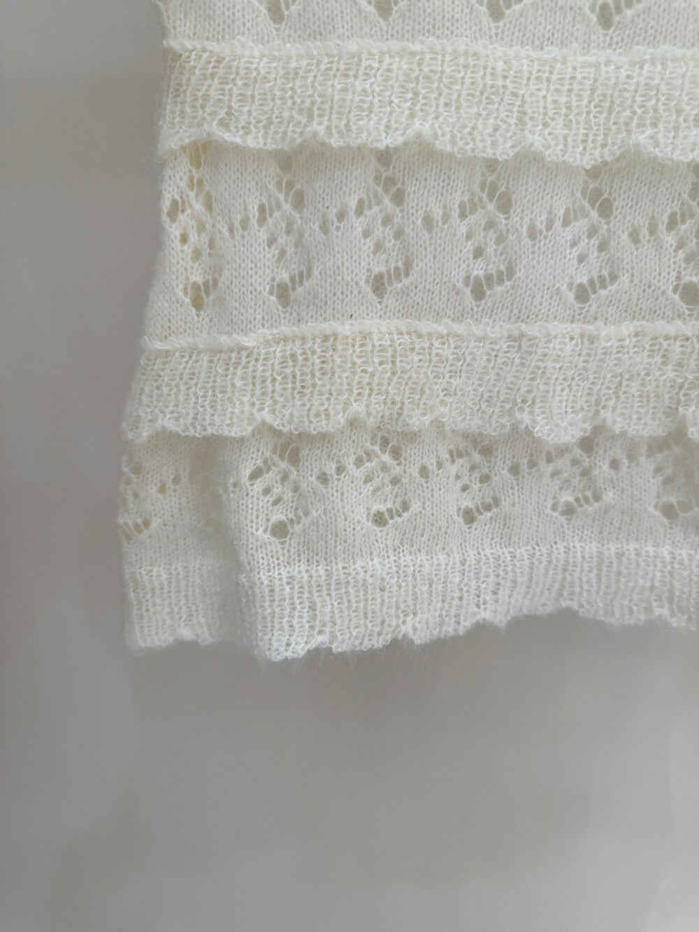 Luna Hollow Lace Knit Top